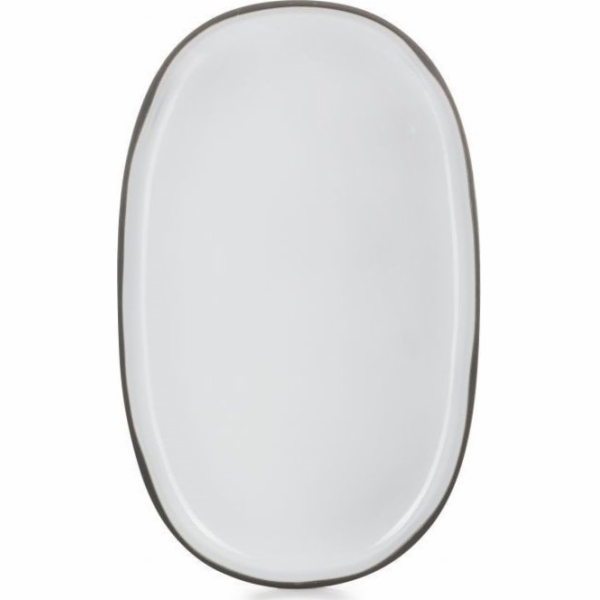 CARACTERE talíř 35x21 cm White Cloud