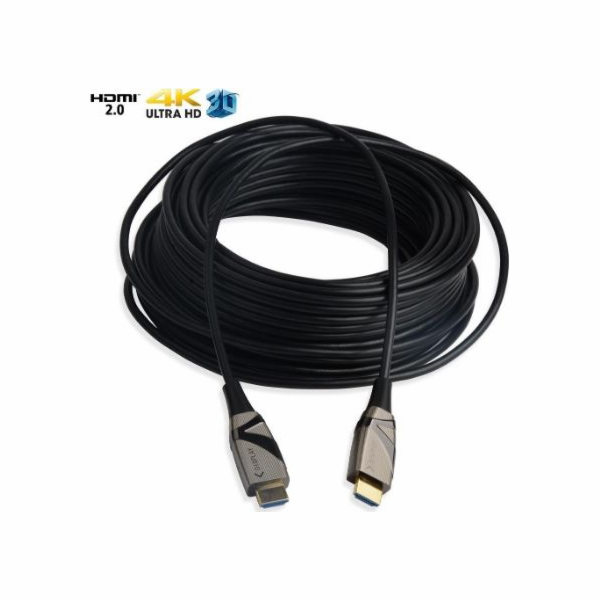 Techly HDMI - Optický kabel HDMI 4K 30m černý (103991)
