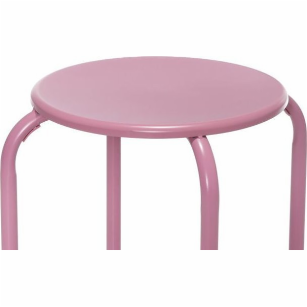 4Living Taburete Stool Joy, růžová