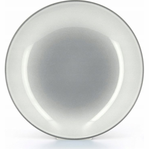 EQUINOXE Talíř hluboký 27 cm, šedý