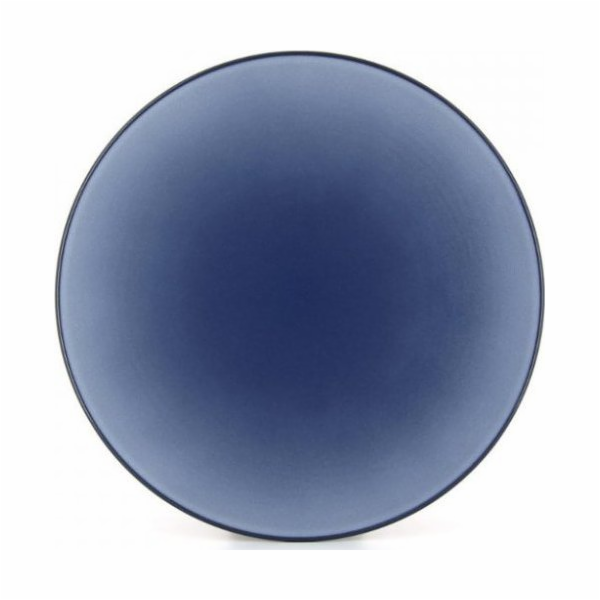 Plochý talíř Equinoxe 28 cm modrý