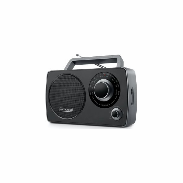 Muse Múza | Přenosné rádio | M-075 R | AUX vstup