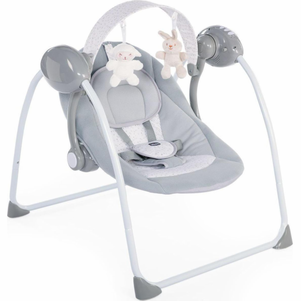 Chicco Houpačka SWING RELAX & PLAY COOL GREY