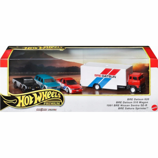 Mattel *****Prémiová sada 4 vozů HRT52 od HW