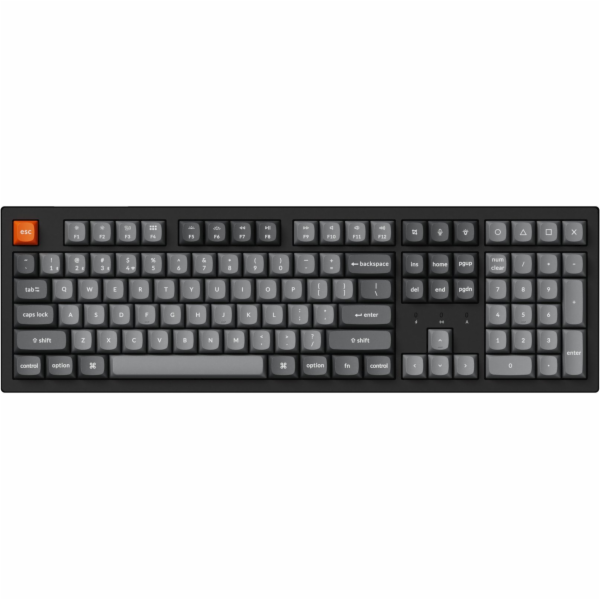 Keychron K10 Max QMK Keychron Super červená klávesnice (K...