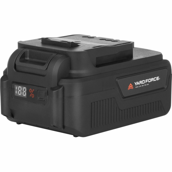 Yard Force Li-Ion 20V, 4,0Ah baterie s indikátorem nabití