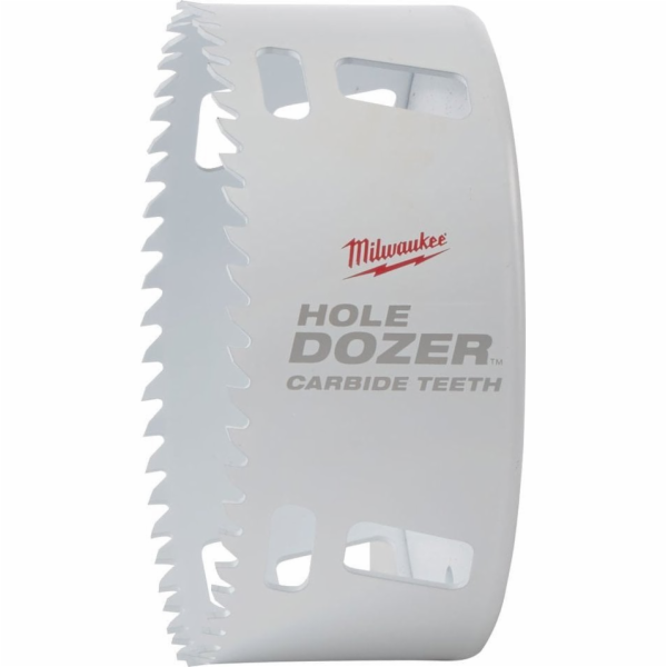 Bimetalová děrovačka Milwaukee 108mm Dozer KARBIDOVÉ ZUBY...