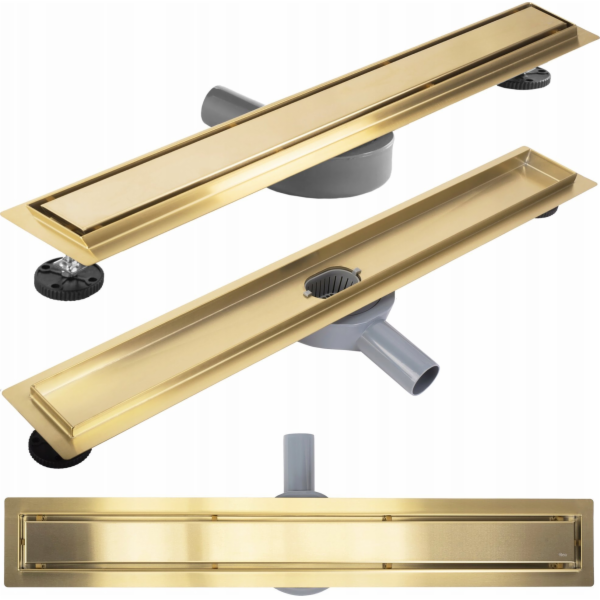 REA-G2703 / REA / NEOX PRO / LINEAR DRAIN 800 BRUSHED GOLD /