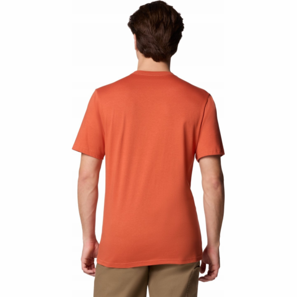 Columbia Tričko CSC Basic Logo SS 1680053851 Oranžové XXL