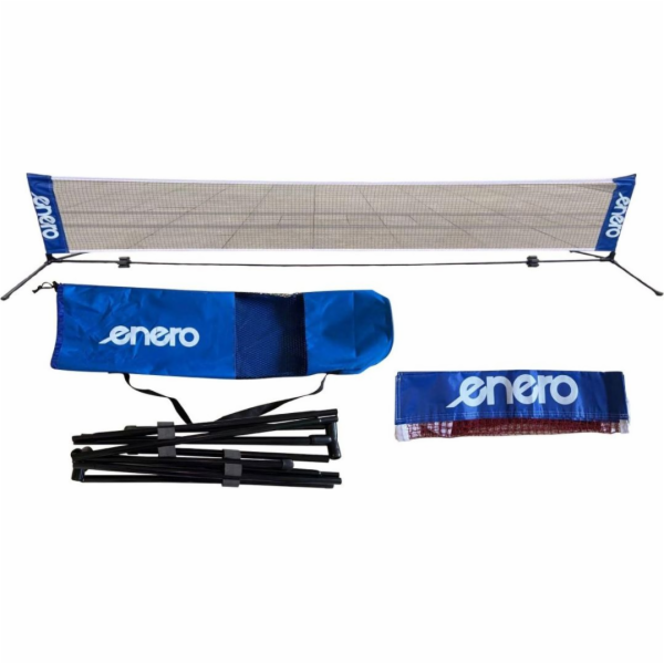 Enero Set se sloupky Enero 310x76cm pro badminton a tenis