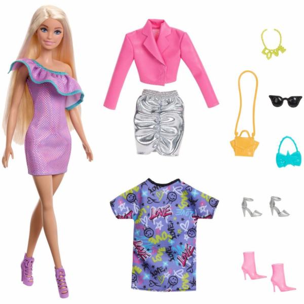 Mattel Panenka Barbie Barbie a párty móda (HYT61)