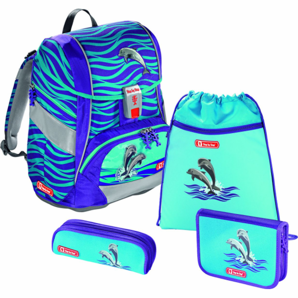 Step by Step Školní sada 2 v 1 Veselí delfíni, 4 díly (13...