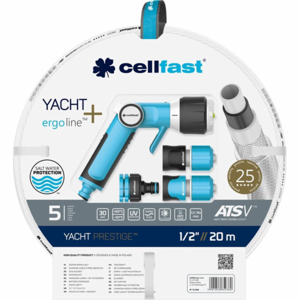 Zahradní sada Cellfast 20m 1/2 s hroty Cellfast Yacht Pre...