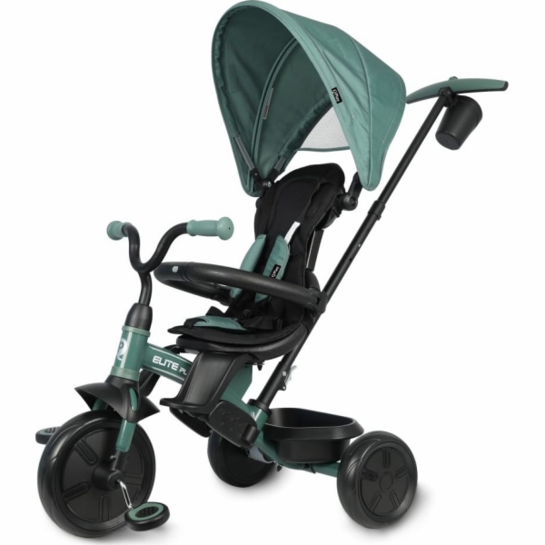 Qplay Tříkolka Elite Platinum Green