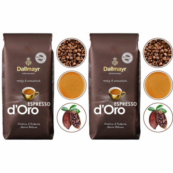 Dallmayr Kávová zrna Espresso d'Oro 2 kg