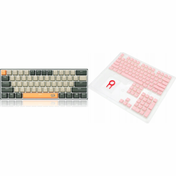 Redragon Redragon K606 Lakshmi Red spínací klávesnice (K6...