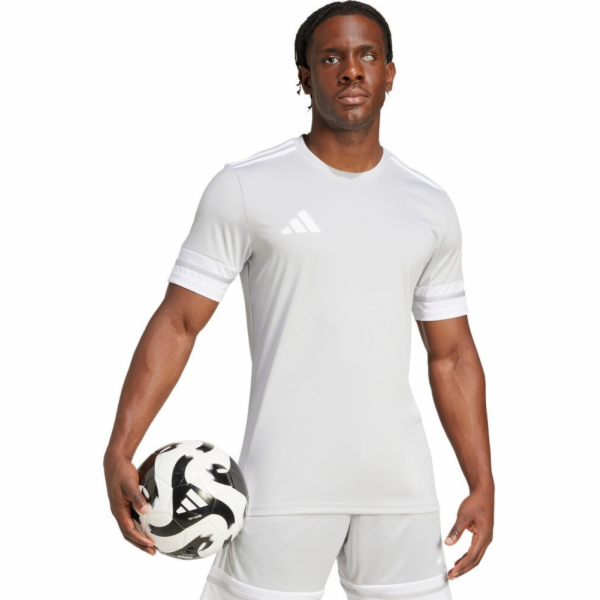 Adidas Pánské tričko Squadra 25 šedé JG5837 M