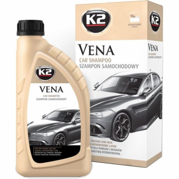K2 Vena autošampon koncentrát s vysoušečem 1L univerzální