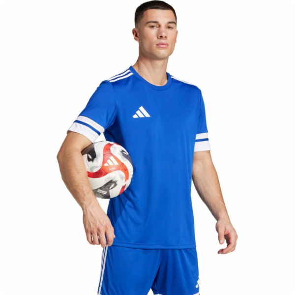 Adidas Pánské tričko Squadra 25 modré JG5826 M