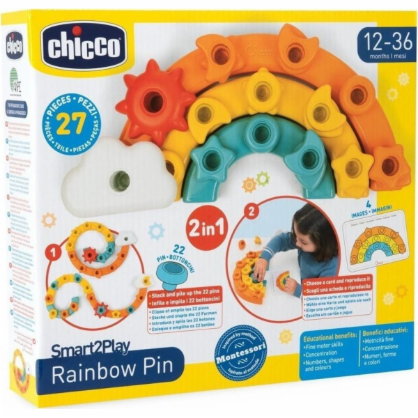 Chicco Duhové pinzetky EDUKAMP