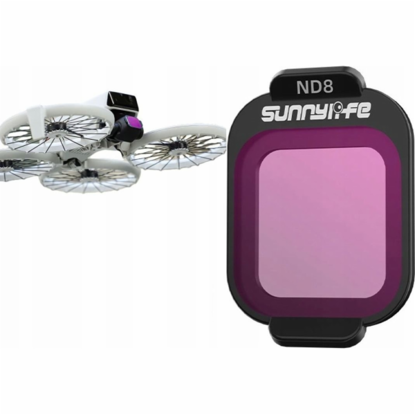 SunnyLife Celošedý filtr ND8 NDx8 pro dron DJI FLIP + pou...