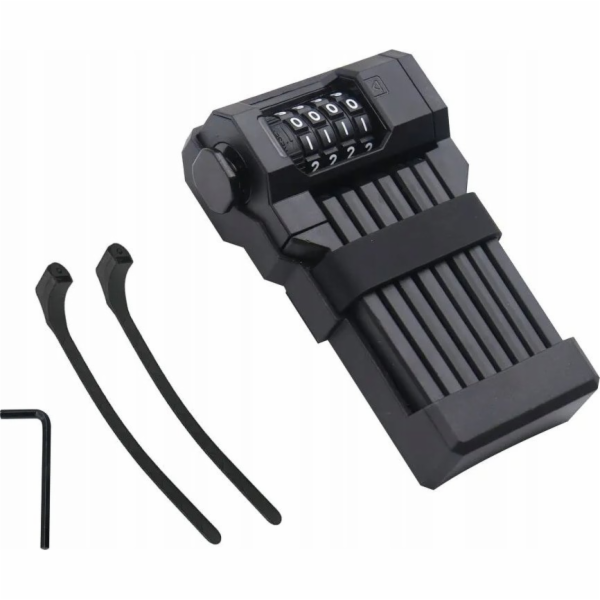 Dunlop Zámek na kolo/skútr se 4místným kódem FSBYL48532 č...