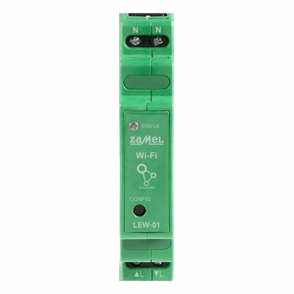 ELEKTRICKÝ MONITOR LEW-01 SUPLA JEDNOFÁZOVÝ ZAMEL