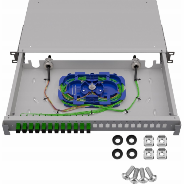 STALFLEX ROZVÁDĚČ OPTICKÝCH VLÁKEN TFSP-19-1U-24S-SC-G