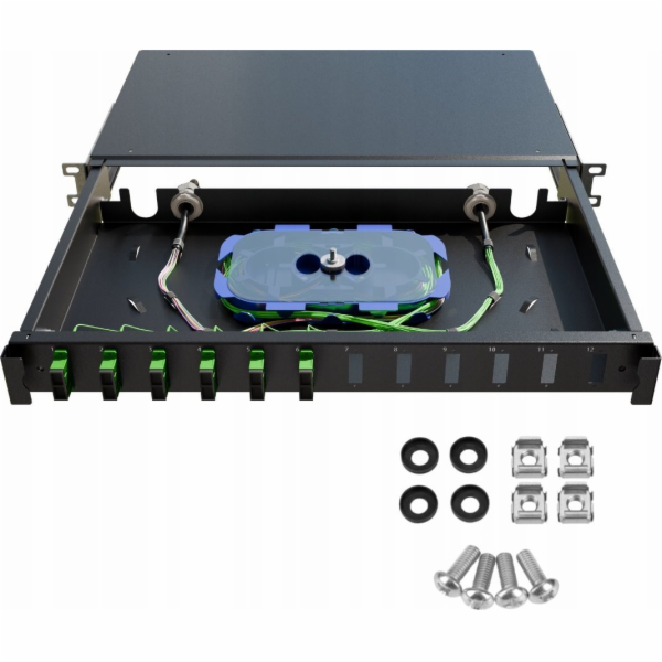 STALFLEX OPTICKÁ ROZVÁDĚČKA TFDP-19-1U-12D-SC-B