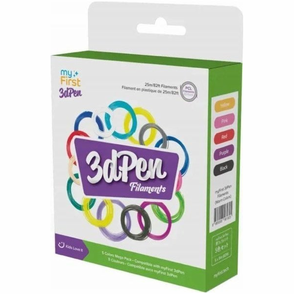 HP Filamentové kazety 5x 5m Filament pro 3D pero Make MyF...