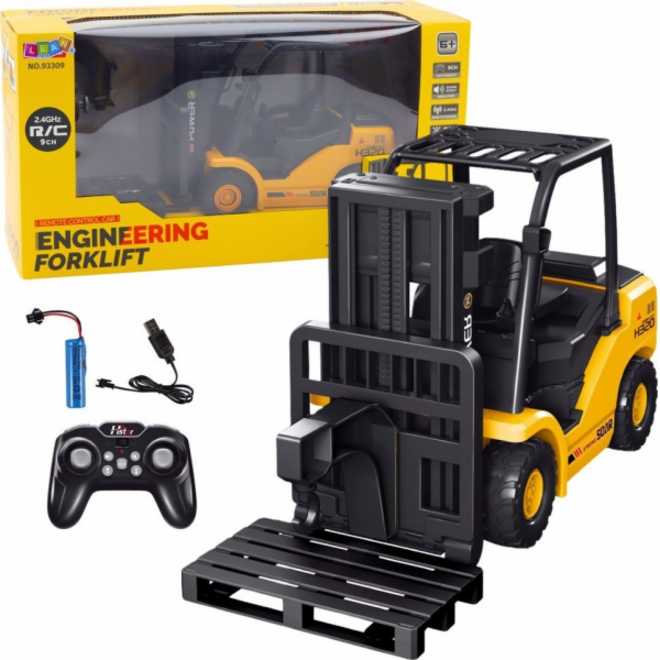 LeanToys Vysokozdvižný vozík na dálkové ovládání RC 2.4G ...