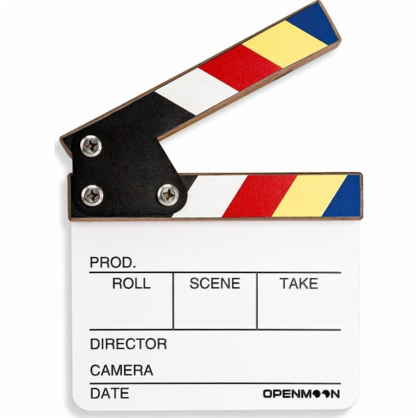 Malá profesionální studiová filmová klapka na film 15x15c...