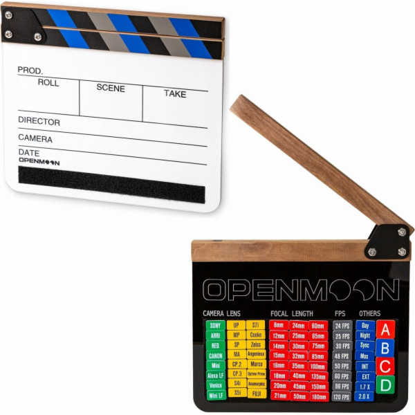 Prof Studio Film Clapperboard For Film White For Markers ...
