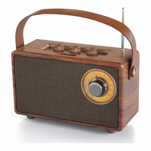 Memorysolution Retro rádio s BT-USB přehrávačem Tiross TS...