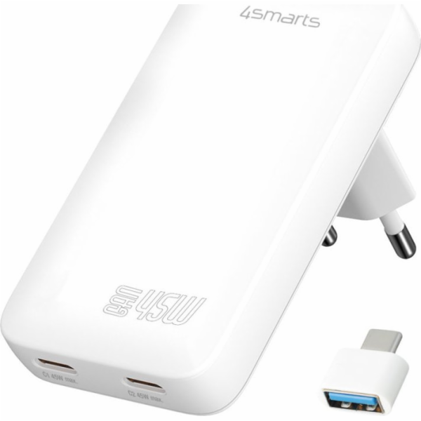 4smarts 542045 Mobilní nabíječka Univerzální bílá AC Interní