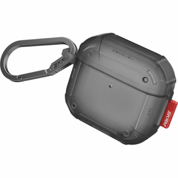 SKINARMA Pouzdro Mecha CE pro AirPods 4 kouřové