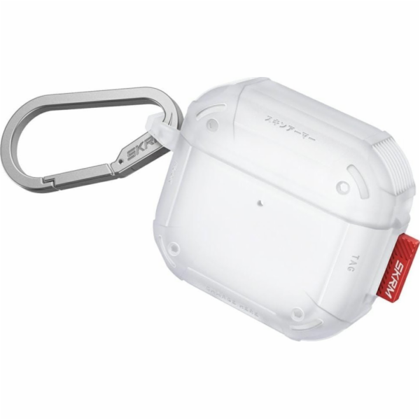SKINARMA Pouzdro Mecha CE pro AirPods 4 frost