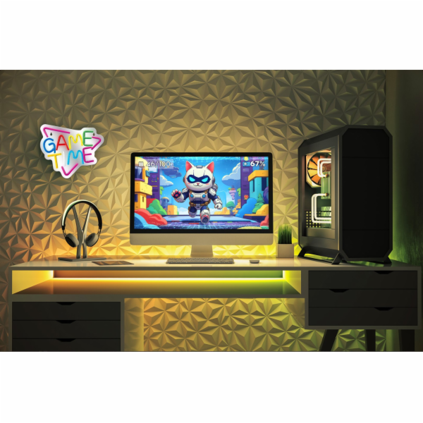 Activejet AJE-NEON GAME TIME stropní osvětlení Žárovky be...