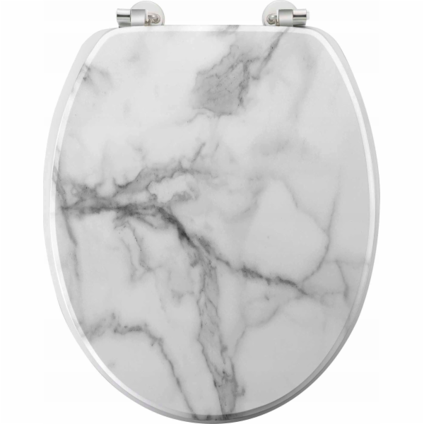 WC sedátko MDF, 37,5 x 47 cm, MARBRE