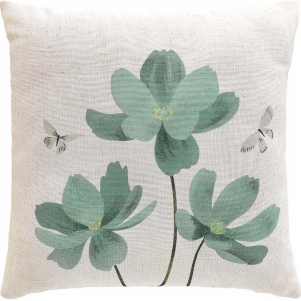 Douceur d`Interieur Dekorativní polštář s efektem lnu, 45...