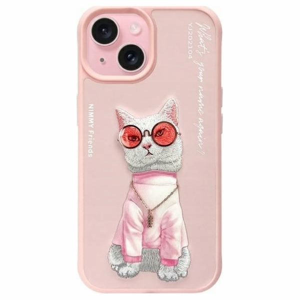 Sourcing Pouzdro Nimmy pro iPhone 15 6.1 růžové/růžové Br...