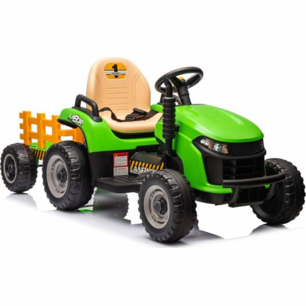 Lean Cars BBH-030 Zelený bateriový traktor