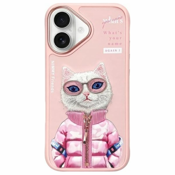 Scool Pouzdro Nimmy pro iPhone 16 6.1 růžové Cool&Cute 2....