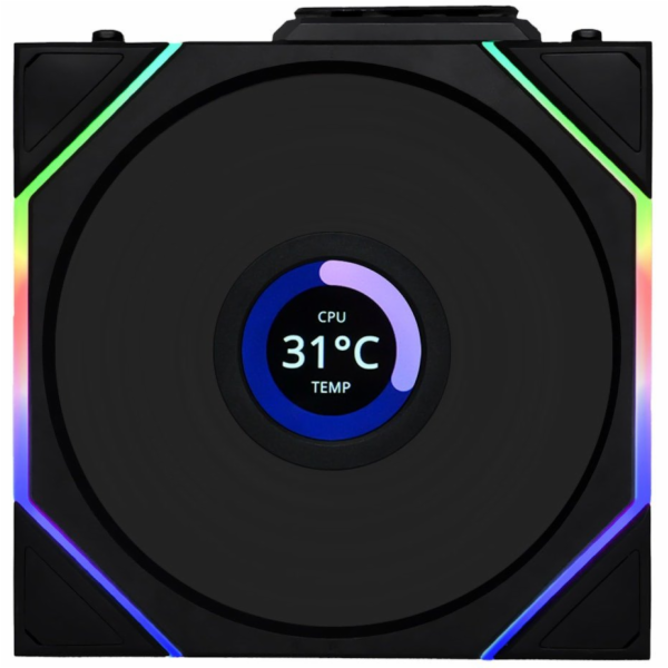 Lian Li Bezdrátový LCD ventilátor UNI FAN TL, ARGB, PWM -...