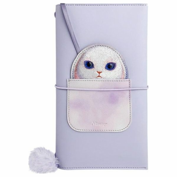 iLike Sada Nimmy 2v1 zápisník + pero fialová/fialová Big ...