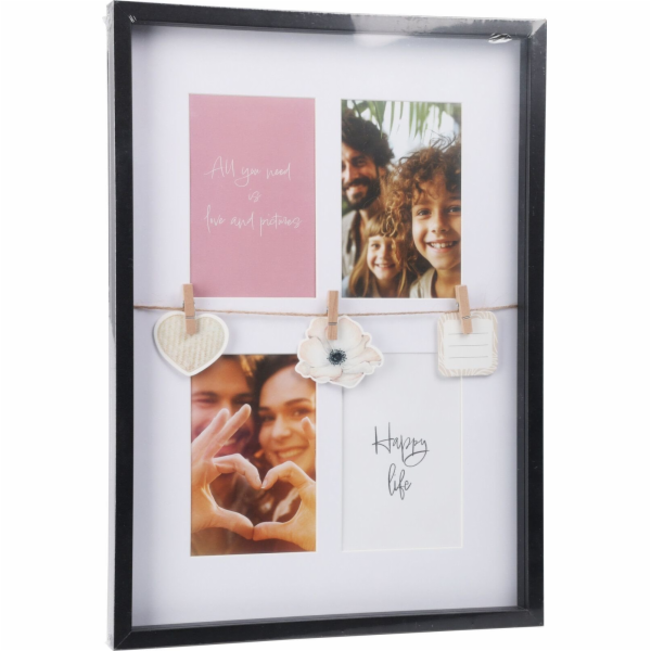 Home Styling Collection Fotorámeček s dekorací, 31 x 27 x...
