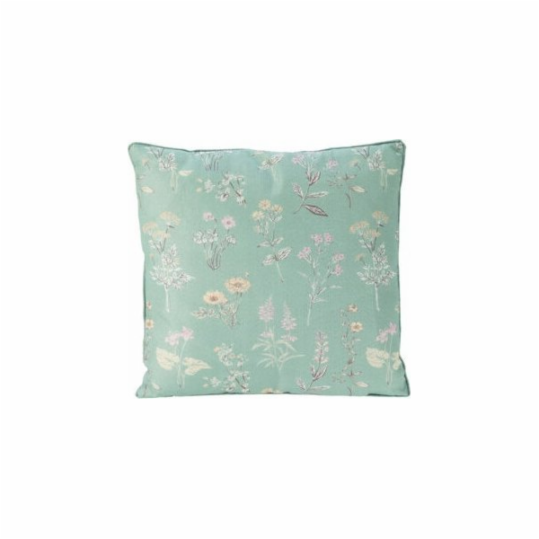 Home Styling Collection Dekorační polštář s květinovým vz...