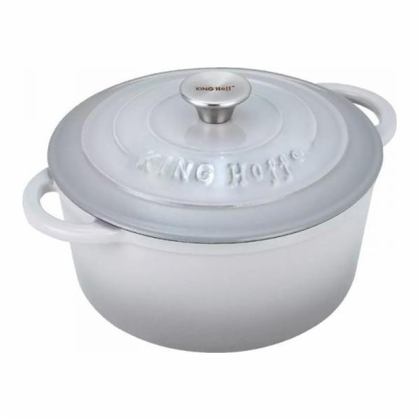 KingHoff&nbsp;HRNCE&nbsp;LITINOVÝ&nbsp;SMALTOVANÝ&nbsp;24cm&nbsp;KINGHOFF&nbsp;KH-1521