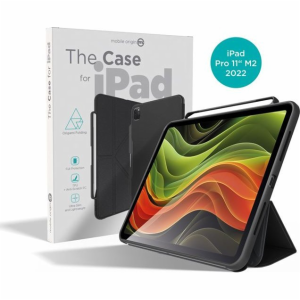 Mobile Origin Pouzdro na tablet The Case černé - iPad Pro...