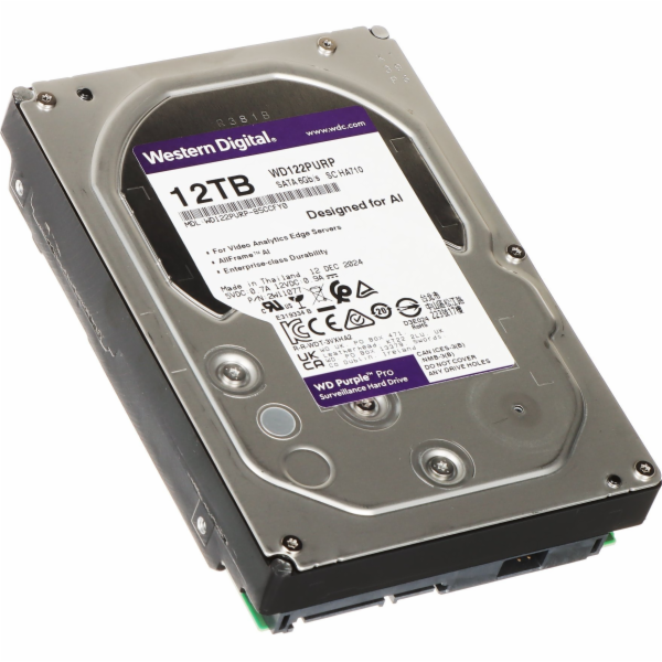 WD HDD-22PURP 12TB Western Digital Recorder 24/7